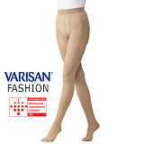 Колготки компрессионные Varisan Top Fashion 1 класса компрессии с закрытым носком, нормальные  бежевые, размер 4