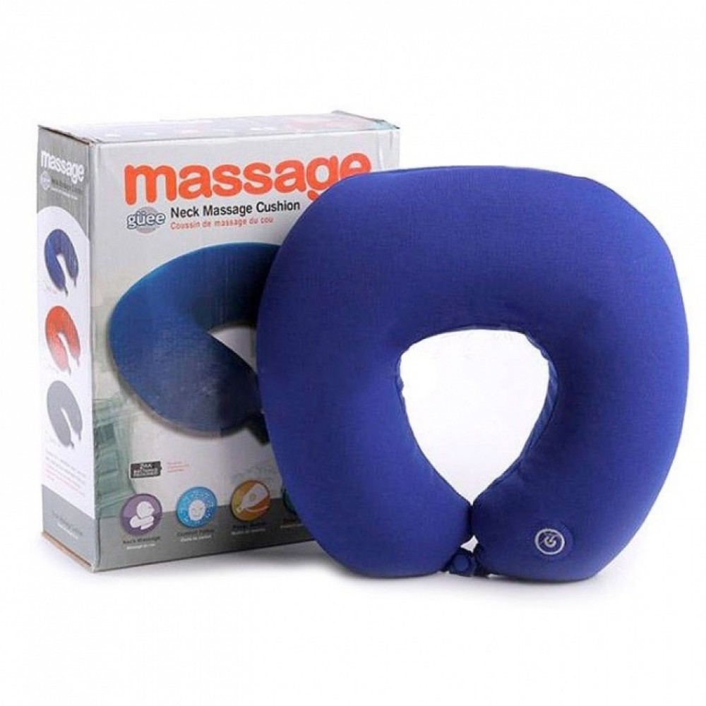 Подушка-подголовник массажная Neck Massage Cushion