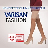 1_Колготки компрессионные Varisan Top Fashion 2 класса компрессии с закрытым носком, нормальные, бежевые