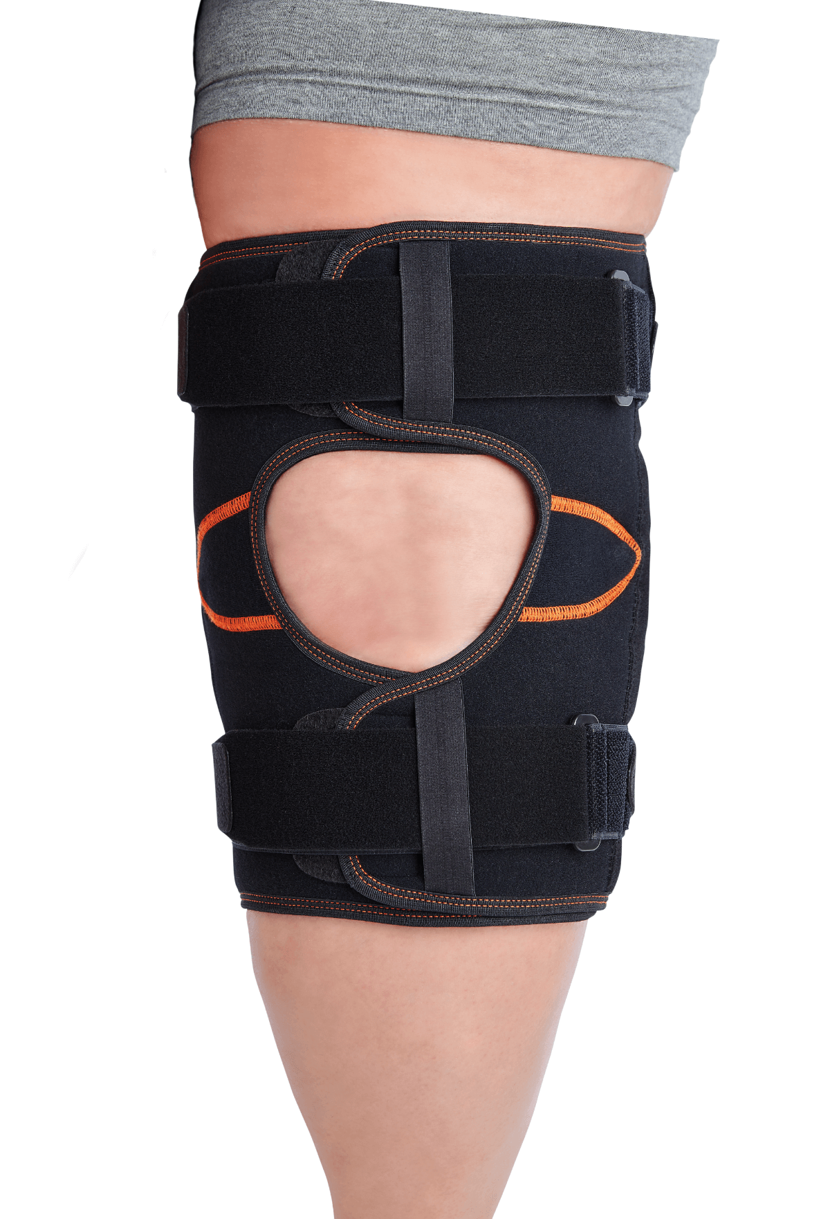 Orliman. Ортез коленный увеличенного размера с полицентрическими шарнирами (49-58 см)