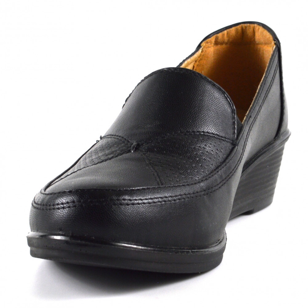 Туфли женские Health Shoes econom и/к н/к черн 2524-S71134B р.37